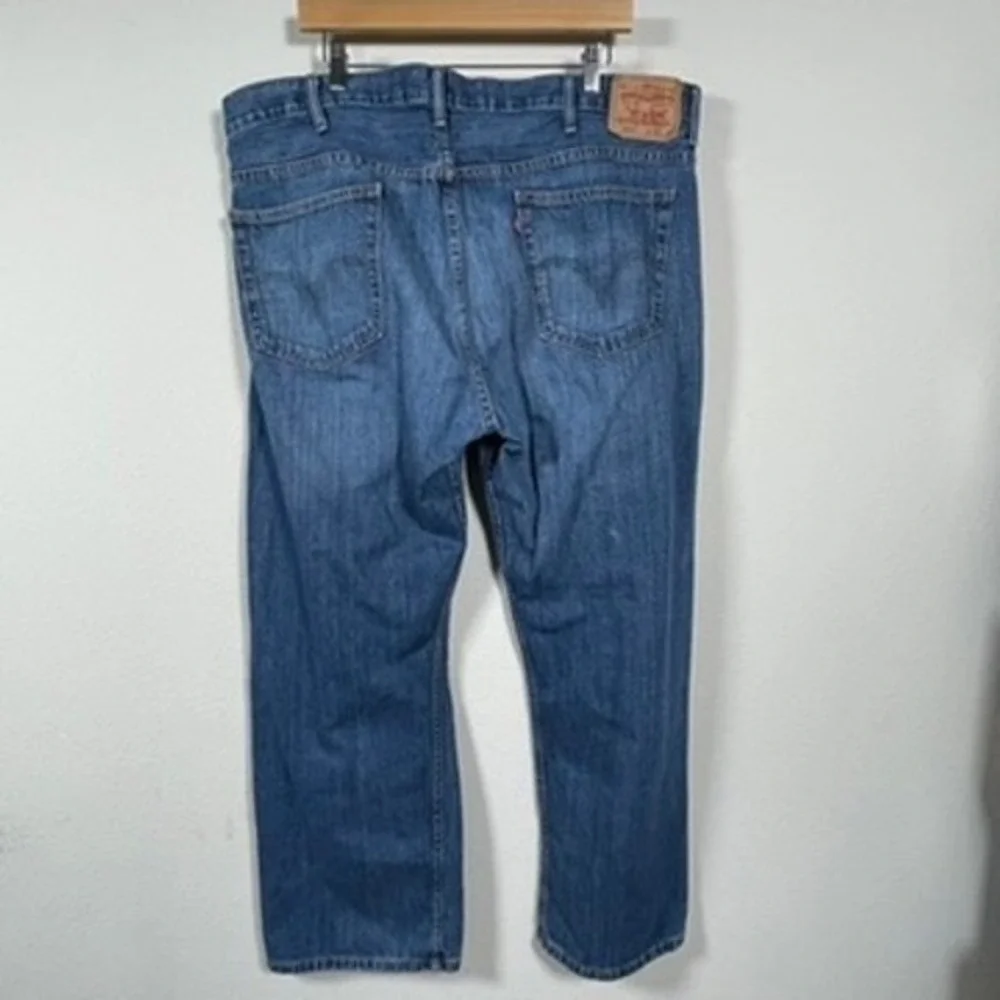 Levi's 569 Loose‎ Straight Jeans Mens 42x32 Blue 90s Grunge Y2K Baggy Classic